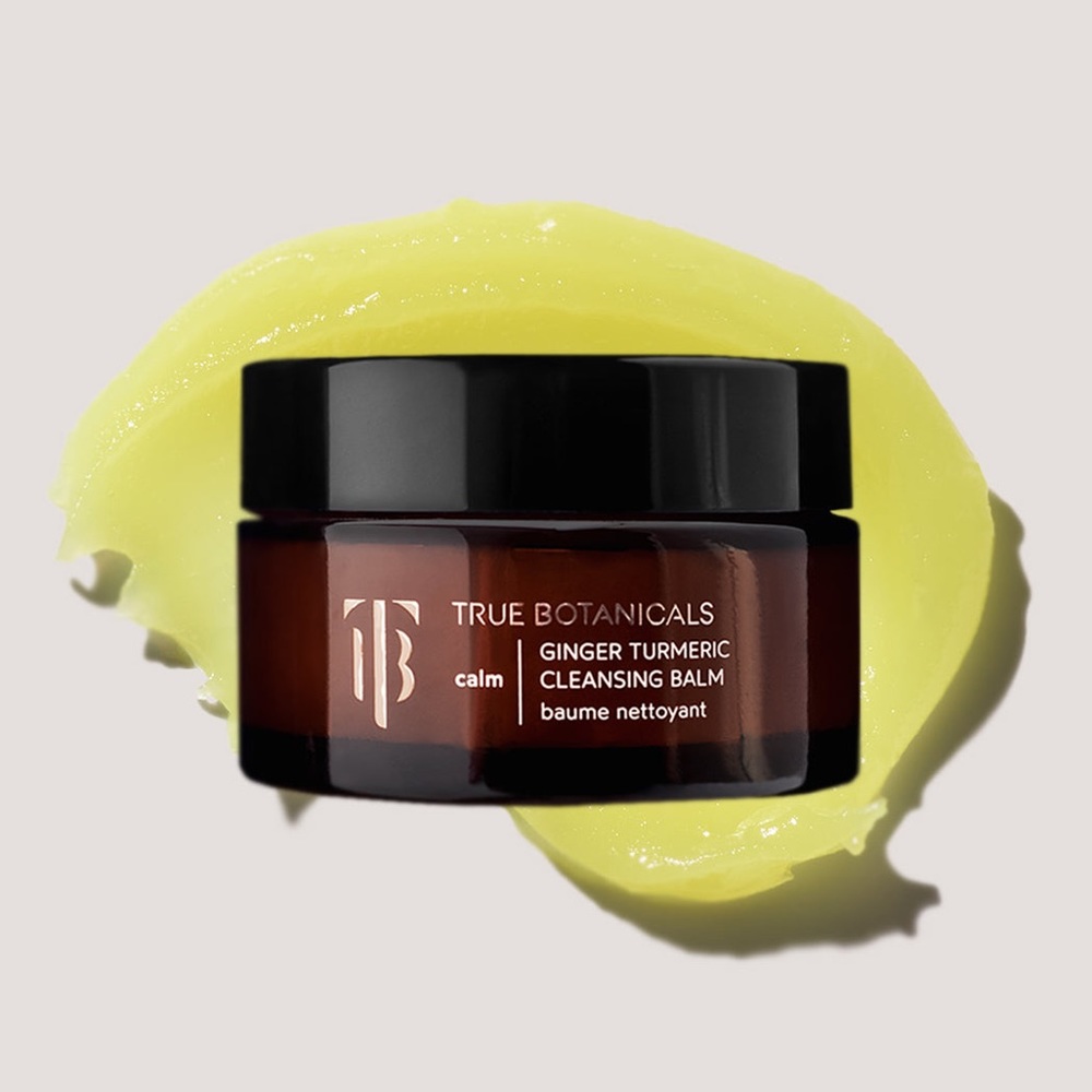 NEW True Botanicals Calm Ginger Turmeric Cleansing Balm, 1.7 oz